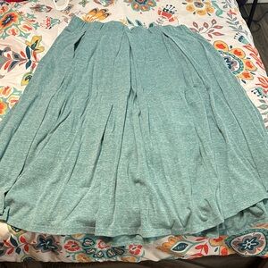 LuLaRoe Teal Midi Skirt